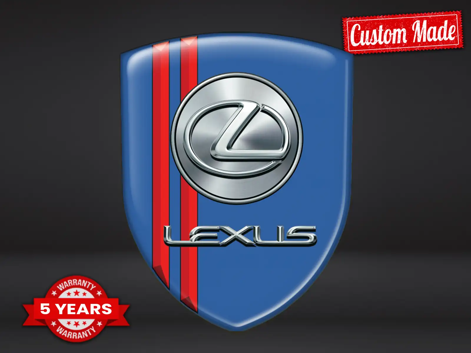 Lexus Adesivi e Decalcomanie Auto Stile Premium Regolabili